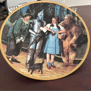 Wizard of Oz plate all things wicked